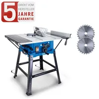 SCHEPPACH Tischkreissäge HS250L 2. Sägeblatt | 230V 2000W Schnitthöhe