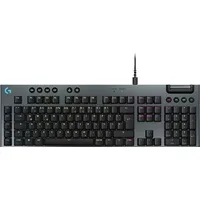 Logitech G915 X Tactile Corded, Gaming Tastatur, kabelgebunden, Dunkelgrau