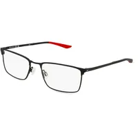 Nike 4307 Unisex-Brille inkl. Gläser Vollrand Eckig Metall-Gestell 54mm/18mm/145mm,