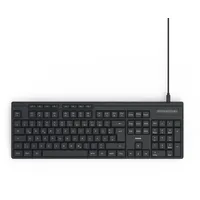 Hama CK-200 USB-Tastatur, schwarz,