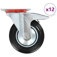 VidaXL 12 Stk. Lenkrollen 160 mm