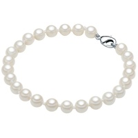 Rafaela Donata Perlen-Armband Sterling Silber Muschelkernperle in Silber Armbänder
