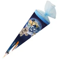 NESTLER Schultüte 50cm rund Weltraum