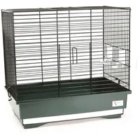 Ollesch Vogelkäfig Vogelheim Vogelbauer schwarz