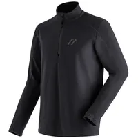 Maier Sports Dennis Fleece Mit Halbem Reißverschluss - Black
