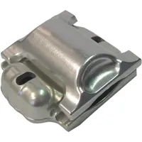 Thomson Obere & untere Klemmplatte silber für Elite und