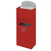 VAR Wandascher WH 51 mit Schild rot 0,8 l/4