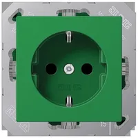 Jung SCHUKO-Steckdose, 16 A 250 A 1521 BF GN