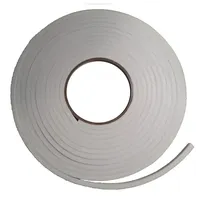 HEUER Fensterdichtung 1 Stück 5,5mx9mm, Weiß, Wasserabweisend