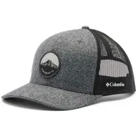 Columbia Mesh Snapback Kappe Grill Heather Mt Hood Circle