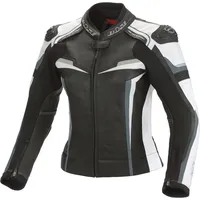 BÜSE Mille, Lederjacke Damen - Schwarz/Weiß/Grau - 20
