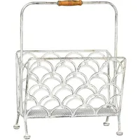 Ambiente Haus Zeitungsständer weiß