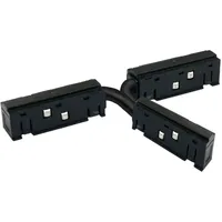 ISOLED Track48 T-Verbinder, flexibel, schwarz, stromführend, max. 6A, 4-polig