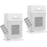 Tristar 2er SET Keramik Elektroheizung 2in1 Heizlüfter & Luftbefeuchter