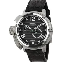 U-Boat 9605 Herrenuhr Chimera 46mm SS schwarz Automatik 10ATM