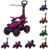 Chipolino Kinder Rutschauto ATV Sonnendach Schiebegriff Musikfunktion bis 23