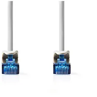 Nedis CCGL85330GY05 - Patchkabel, Cat.6a, S/FTP, 0,5 m, grau