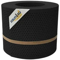 Zaunzu® Sichtschutzstreifen 26 m x 19 cm Tiefschwarz/Polypropylen