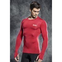 Select Kompressions-Shirt Lang, S, rot, 5690201333