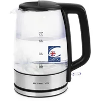 EMERIO Glas-Wasserkocher WK-130126, 1,7 Liter, 2200 Watt