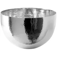 Fink Schale MIRTA Edelstahl gehämmert, Höhe 13cm, - 21cm