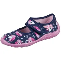 Superfit Bonny Hausschuhe, Dunkelblau 8090, 27 EU