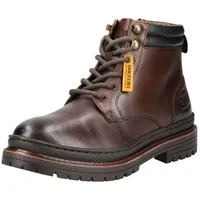 Dockers by Gerli Herren Combat Boots, Männer Stiefeletten,uebergangsstiefel,schnürstiefel,Stiefel,Bootee,Booties,braun,45 EU
