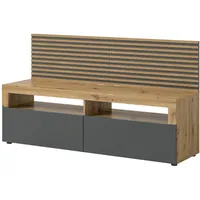 Inn.furn TV-Lowboard und Wandpaneel "Oskar"