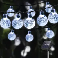 Lqwell LQWELL® Solar Lichterkette Aussen 8M 30LED 8 Modi