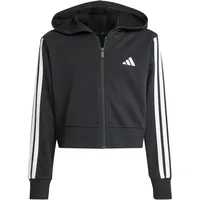 Adidas Essentials Reißverschlusspullover Black / White 128
