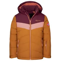 TROLLKIDS Winterjacke Gryllefjord Burgunderrot/Karamell-Braun/Lachsrosa, mahagonibraun|karamellbraun 158-164cm 13-14J