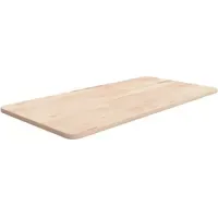 VidaXL Waschtischplatte 80x40x1,5 cm Massivholz Unbehandelt