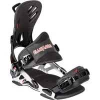 F2 Snowboard Soft Bindung - Eliminator Carve Fastec Silber