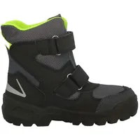 Lurchi Stiefelette Kazu-Sympatex, Farbe:Black-neon Yellow, Größe:29