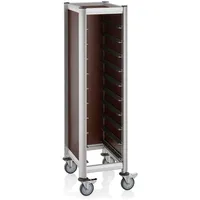 Was Germany GN Tablettwagen holzoptik 1/1 für 10 Tabletts,
