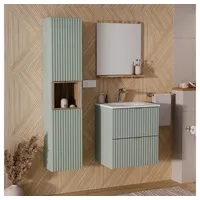 Lomadox NEWPORT-56 3-tlg. Grün Eiche