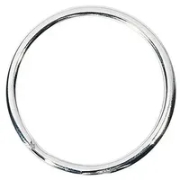 Wedo Schlüsselring silber, 100 St.