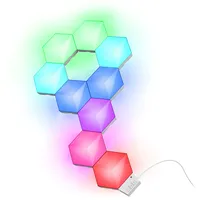 Trust GXT 902 VYBZ Hexagon RGB Panel, 9er-Pack (25421)
