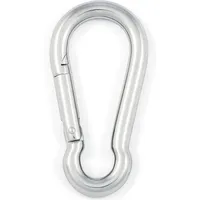 SO-Tech 2er Pack - Karabinerhaken 80 mm Edelstahl AISI