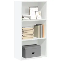 VidaXL Bücherregal Weiß 60x30x114 cm Holzwerkstoff