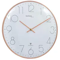 Technoline Wanduhr mit Funkuhrwerk D=350mm rosegold