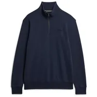 Superdry Essential Logo Henley Sweatshirt Lauren Navy 2XL