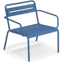 Emu Star Loungesessel Aluminium - Grau/Grün