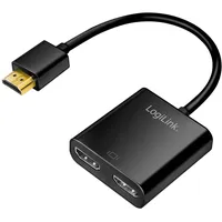 Logilink HD0061 - HDMI-Splitter 1x2-Port, 4K/60 Hz), Downscaler