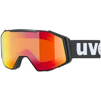 Uvex gravity FM black matt Mirror Red Supravision Orange
