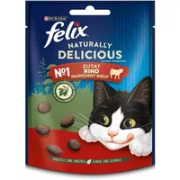Felix® Katzen-Leckerli Naturally Delicious Rind mit Gojibeere 50,0 g