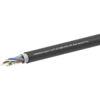 Lanview CAT6 F/UTP PVC+PE Dual Jacket solid cable -
