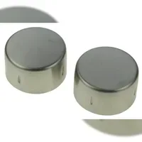 Sodastream Metall-Flaschenverschluss 2er Set silber
