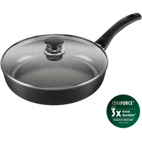 BALLARINI Schmorpfanne BARI 28 cm CERAFORCE Keramikbeschichtung PFAS-frei Glasde...
