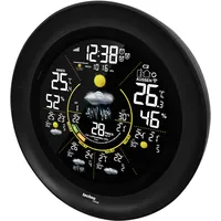 Technoline techno line WD3040 Internetwetterstation, elegantes Sonder-Design, regionale Wettervorhersage,